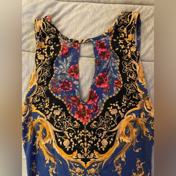 Intimately Free People Women's Baroque Floral Thong Bodysuit xs - Picture 10 of 16